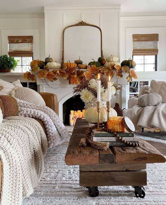 Décor d'automne de ferme