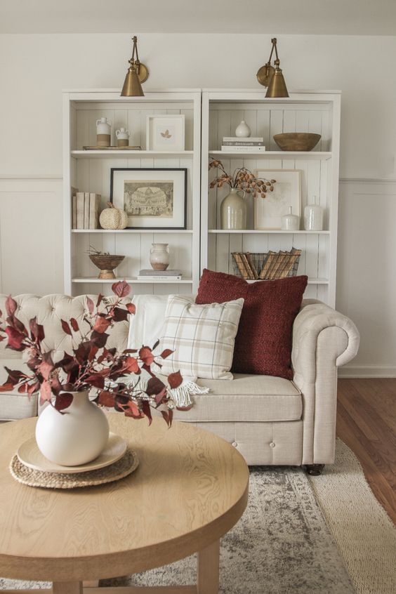 Idées de décoration d'automne neutre