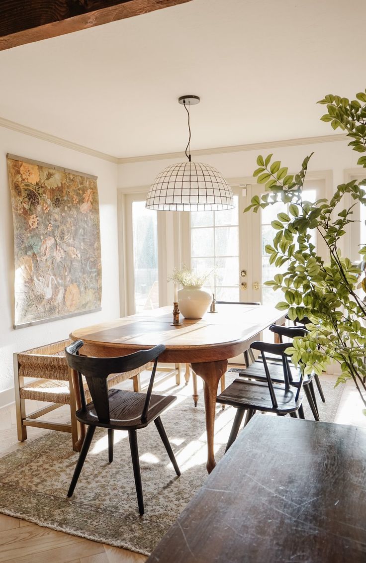 taille de tapis pour table à manger