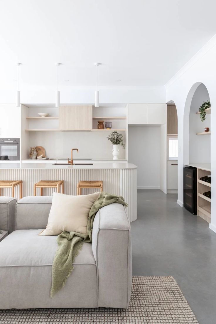 What Color Rug Goes With Grey Floor