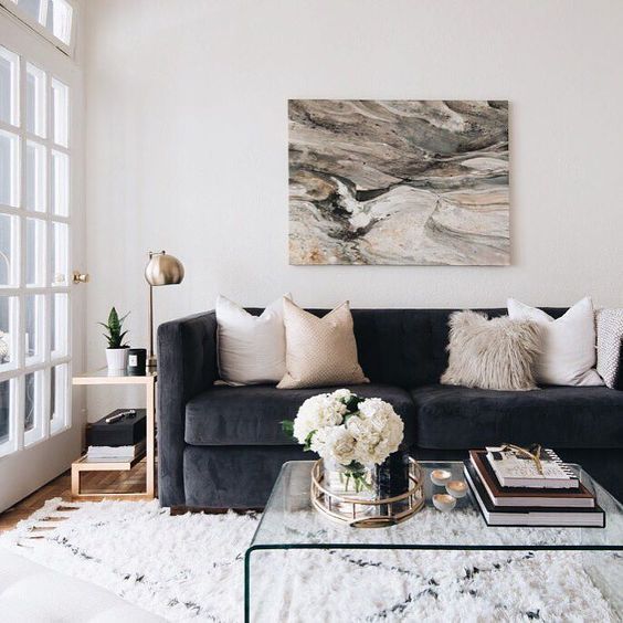 black sofa living room ideas
