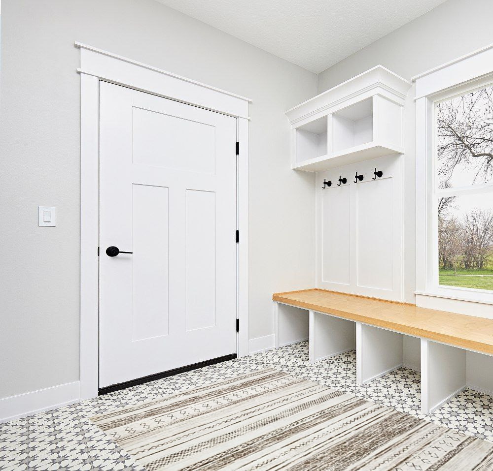 Washable Large Soft Neutral Boho Moroccan Bohemian Farmhouse Rug in White Modern Entryway