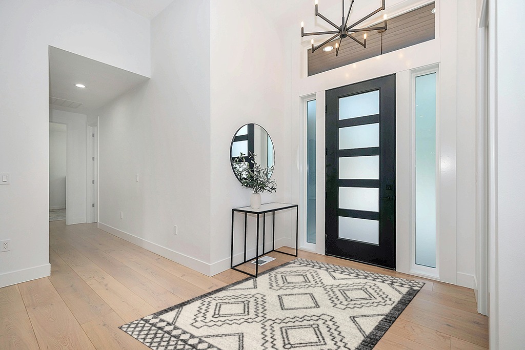 JONATHAN Y MOH200A-5 Amir Moroccan Beni Souk Indoor Area-Rug Bohemian Farmhouse Rustic Geometric Easy-Cleaning Bedroom Kitchen Living Room Non Shedding, 5 X 8, Cream,Black in Modern White Entryway