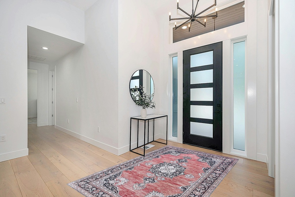 JONATHAN Y WSH201B-5 Bausch Bohemian Distressed Chenille Machine-Washable Indoor Area Rug, Classic, Mid-Century, Rustic for Bedroom,Kitchen,Living Room,Non Shedding,Easy-Washing, Pink, 5 X 8 40