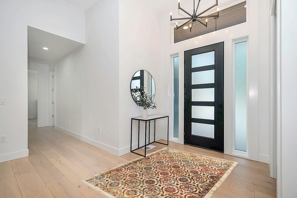 Antep Rugs Alfombras Non-Skid (Non-Slip) 5x7 Rubber Backing Floral Geometric Low Profile Pile Indoor Area Rugs (Beige Multi, 5' x 7') in Modern White Entryway