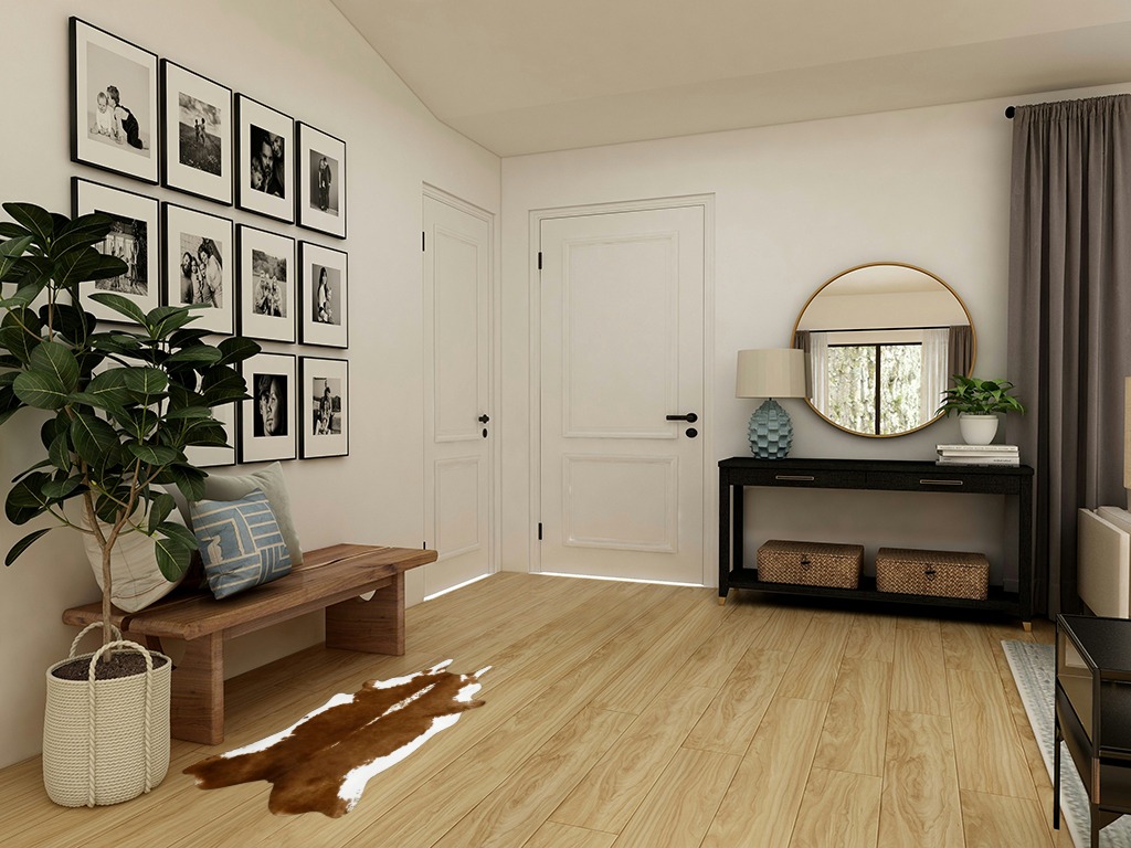 BENRON Small Cow Rug 2.3x3.6ft Faux Cowhide Rug Western Wall Decor Cute Animal Rugs for Bedroom Entryway Kitchen Hallyway Floor Carpet,Khaki Brown in Transitional Minimalistic Entryway