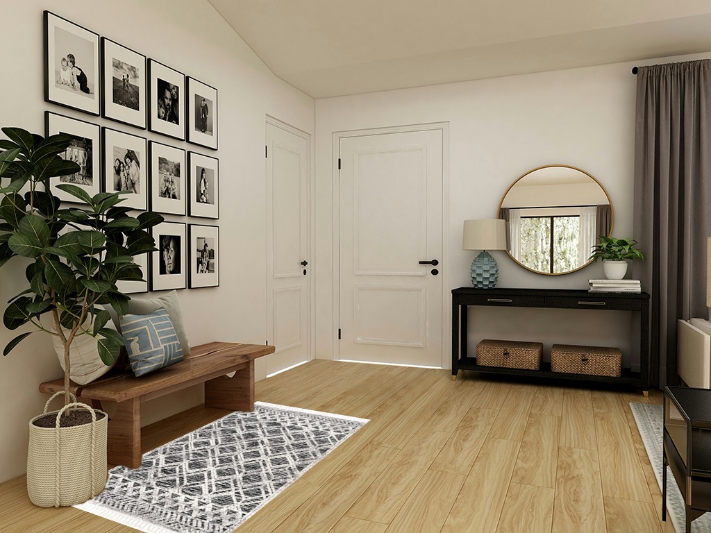 nuLOOM Ansley Moroccan Lattice Tassel Area Rug in Transitional Minimalistic Entryway