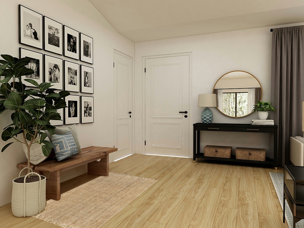‎Natural ‎Farmhouse  ‎Kitchen, Bedroom, Living Room, Hallway, Dining Room ‎Area Rug in Transitional Minimalistic Entryway
