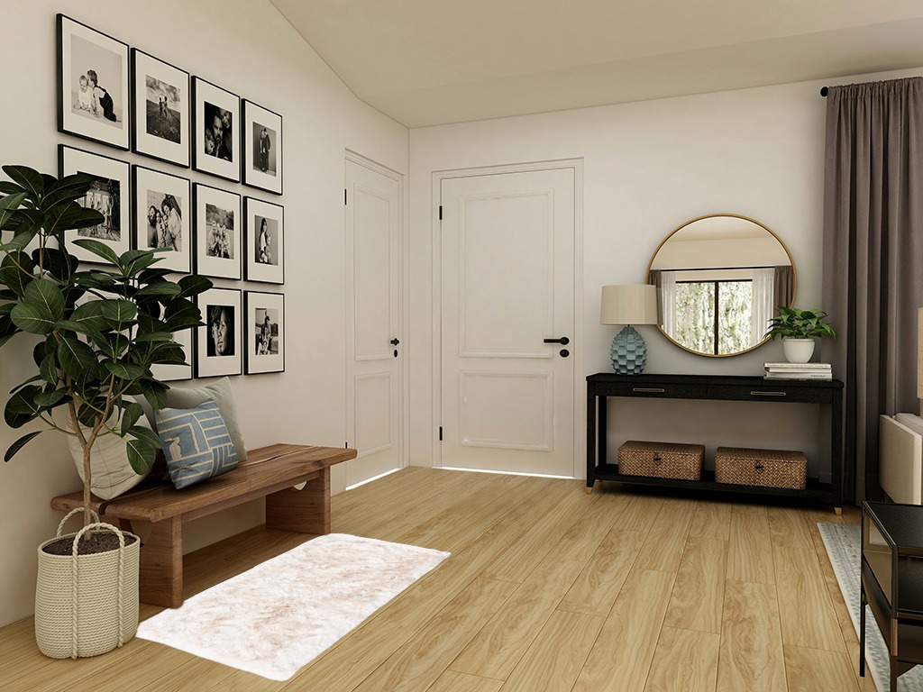 2'6" x 4' Ivory in Transitional Minimalistic Entryway