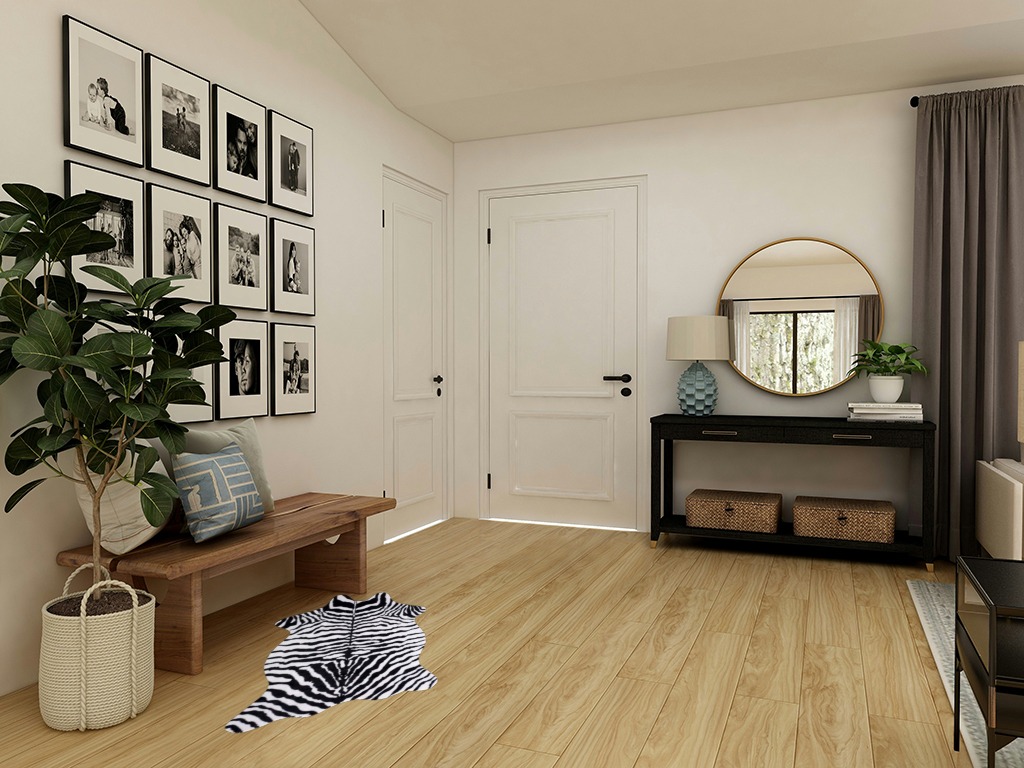 Faux Fur Zebra Animal Print Rug Perfect Throw Area Rug Carpet Floor Mat for Office/Kids Room/Under Tables/Smaller Area 3.6x2.3 feet in Transitional Minimalistic Entryway