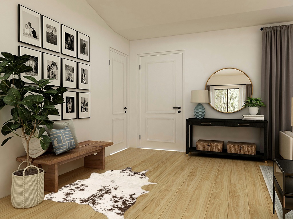 nuLOOM Marcia Machine Washable Faux Cowhide Accent Rug, 3' 10" x 5', Brown in Transitional Minimalistic Entryway