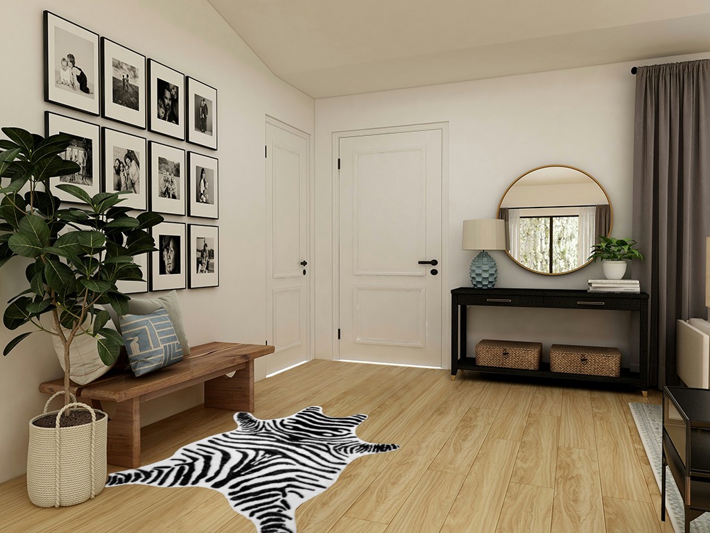 nuLOOM Jayla Machine Washable Zebra Faux Cowhide Accent Rug, 3' 10" x 5', Black and White in Transitional Minimalistic Entryway