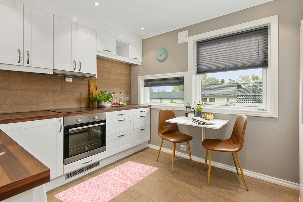 Pink Bathroom Runner Rug in Wood and White Small Kitchen
