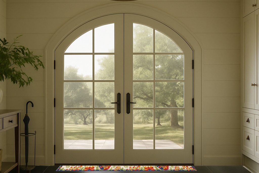 ‎Multi Color ‎Contemporary ‎Non Slip ‎Living Room ‎Area Rug in White Farmhouse Traditional Foyer