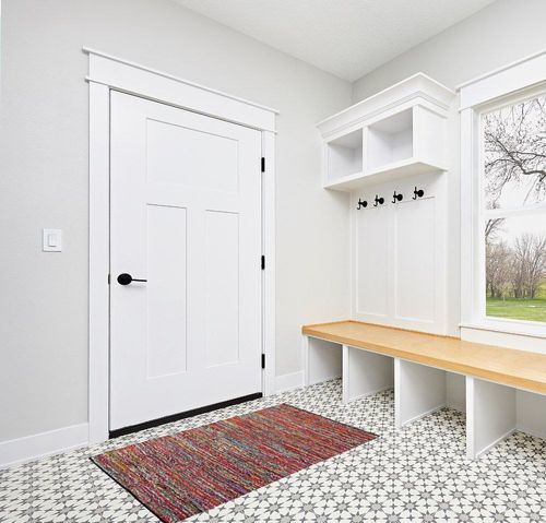 Cotton Multi Chindi Hand Woven Rugs Chindi in White Modern Entryway