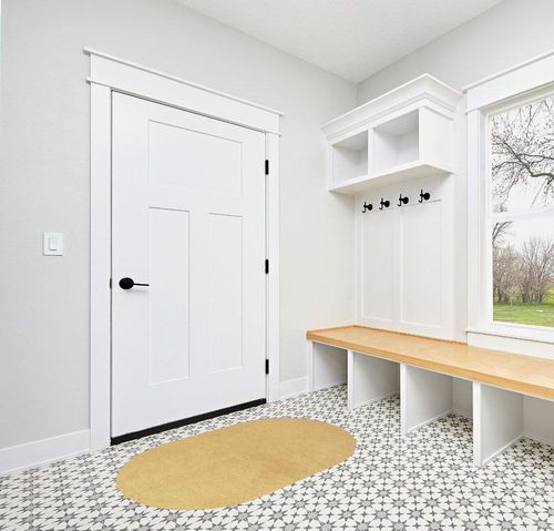 Eyely UES100B-3OV Supersoft Haze Solid Low-Pile Indoor Area Rug Casual;Contemporary;Solid;Traditional, Bedroom, Kitchen, Living Room, Easy-Cleaning, Non-Shedding, 3 X 5 Oval, Mustard in White Modern Entryway
