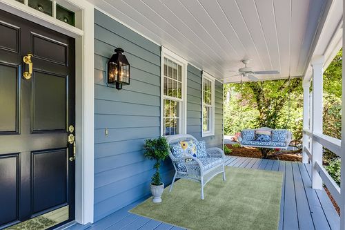 Unique Loom Studio Solid Shag Collection Urban Modern Super Soft & Plush Area Rug, 5 ft x 8 ft, Sage Green in Light Blue Patio