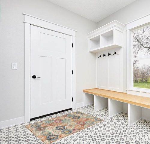 Lahome Moroccan Trellis Area Rug, 3x5 Washable Bedroom Rug Indoor Non-Slip, Small Oriental Accent Throw Rug for Kitchen Entryway Bathroom Living Room Office Carpet (Cream, 3x5ft) in White Modern Entryway