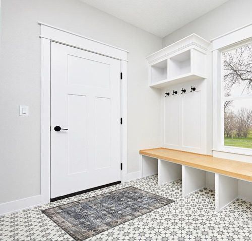 Bloom Rugs Washable Non-Slip 3' x 5' Rug - Black/Brown Traditional Area Rug for Living Room, Bedroom, Dining Room, and Kitchen - Exact Size: 3' x 5' in White Modern Entryway