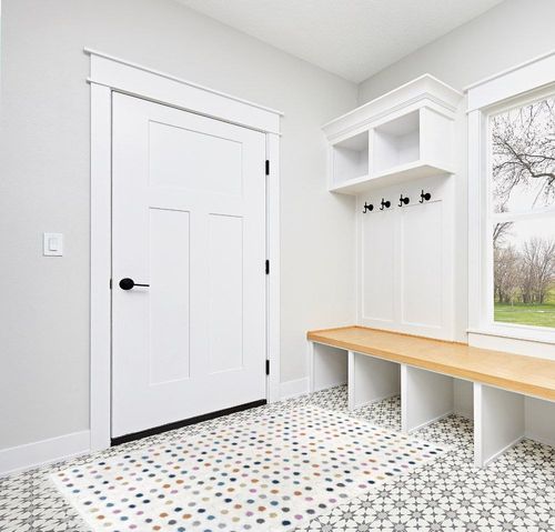 Filson Polka Dots Beige Area Rug Mack & Milo Rug Size: Rectangle 4' x 6' in White Modern Entryway