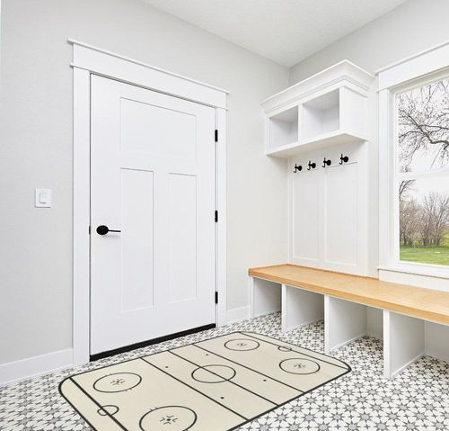 Tottenville Kids Rug Mack & Milo Rug Size: Rectangle 3'11" x 5'7" in White Modern Entryway