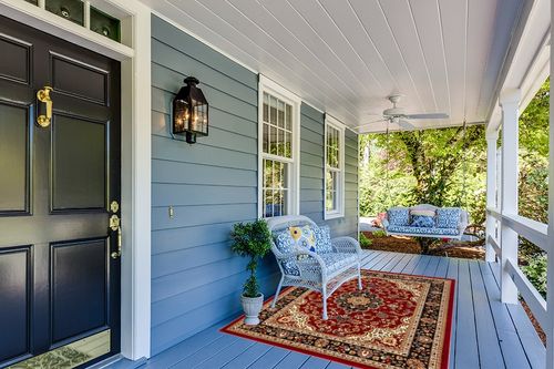 Noble Medallion Red Persian Floral Oriental Formal Traditional Area Rug 5x7 (5'3" x 7'3") Easy to Clean Stain Fade Resistant Shed Free Modern Contemporary Transitional Soft Living Dining Room Rug in Light Blue Patio