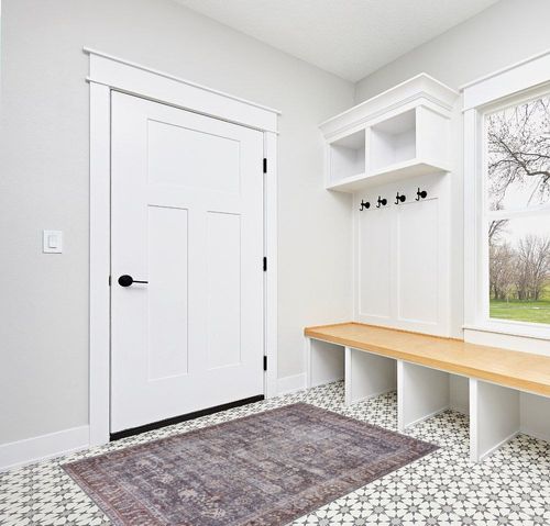 Bloom Rugs Washable 4' x 6' Rug - Brown/Dark Gray Traditional Area Rug for Living Room, Bedroom, Dining Room, and Kitchen - Exact Size: 4' x 6' in White Modern Entryway