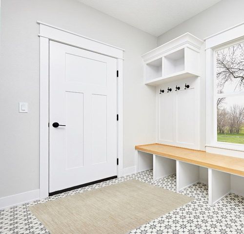 Nourison Essentials Indoor-Outdoor Ivory Beige 4' x 6' Area Rug, Easy Cleaning, Non Shedding, Bed Room, Living Room, Dining Room, Backyard, Deck, Patio (4x6) in White Modern Entryway
