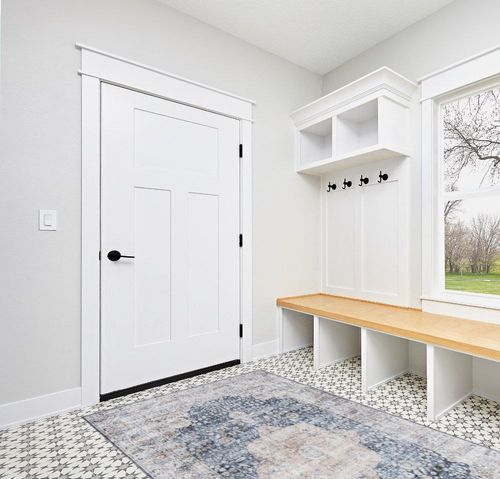 Devendr Vintage Blue and Beige Traditional Area Rug Bungalow Rose Rug Size ... in White Modern Entryway
