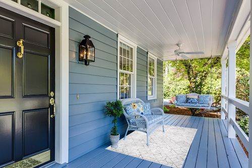nuLOOM Regan Modern Geometric Machine Washable Area Rug, 4x6, Light Grey in Light Blue Patio