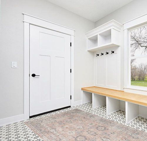 LOLOI II Skye Blush/Grey 5 ft. x 7 ft. 6 in. Traditional Polyester Pile Area Rug ... in White Modern Entryway