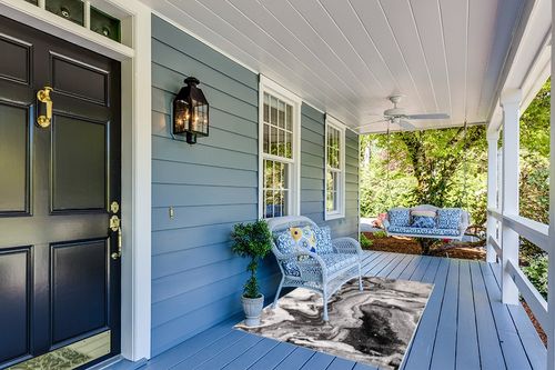 nuLOOM Remona Modern Abstract Area Rug, 4' x 6', Grey in Light Blue Patio
