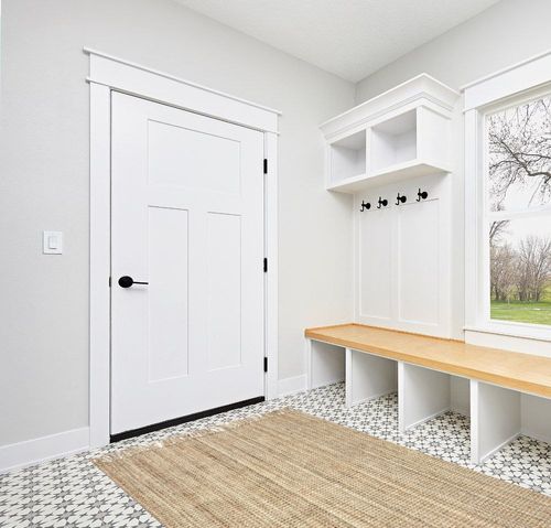 nuLOOM Daniela Farmhouse Chunky Jute Area Rug, 5' x 7' 6", Natural in White Modern Entryway