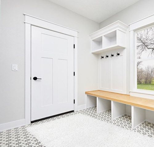 nuLOOM Marleen Contemporary Shag Area Rug, 5x8, Off White in White Modern Entryway
