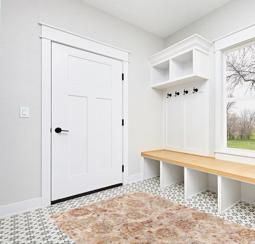 Allie Floral Handwoven Beige/Rust Area Rug Andover Mills Rug Size: Rectangle 5' x ... in White Modern Entryway