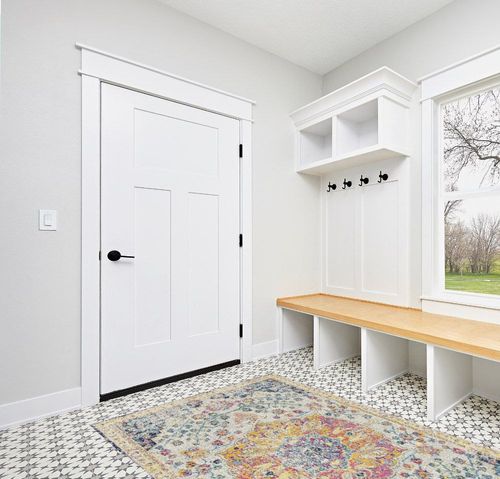 Yancorp 5'x7' Boho Area Rug for Bedroom Washable Rug Vintage Carpet Living Room Non Slip Hallway Runner Rug Indoor Floor Mats Colorful Entryway Rugs,Floral Rug in White Modern Entryway