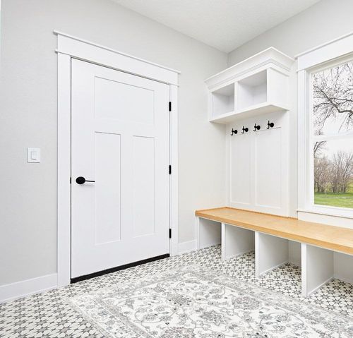 Area Rug Living Room Rugs - 5x7 Machine Washable Soft Farmhouse Boho Moroccan Floral Thin Rug Indoor Floor Carpet for Bedroom Under Dining Table Home Office Decor - Brown in White Modern Entryway