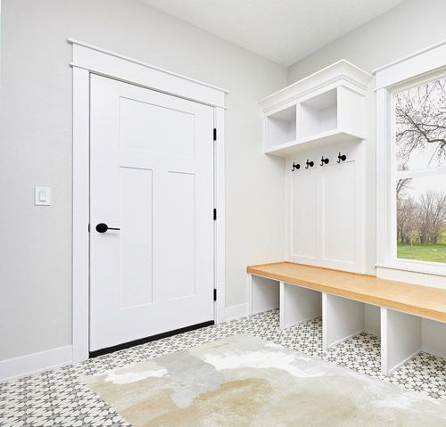 Eroyat Modern Indoor Thin Area Rug,5x7 Feet Large Living Room Bedroom Rug,Light Luxury Entryway Kitchen Rug,Non-Slip Non-Shedding Low Pile Easy Clean Home Decor,Beige in White Modern Entryway