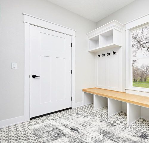 RESARE 5x7 Rugs for Living Room Modern Abstract Area Rug Jacquard Looms Design Washable Rugs for Bedroom, Home Decor Ideas in White Modern Entryway
