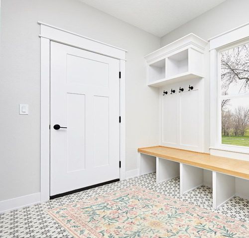 Wonnitar Machine Washable 5x7 Rug, Pink Rugs for Bedroom Girls, Boho Soft Floral Nursery Rug Non Slip, Indoor Ultra-Thin Floor Carpet Area Rug for Kid Room Living Room Dorm in White Modern Entryway