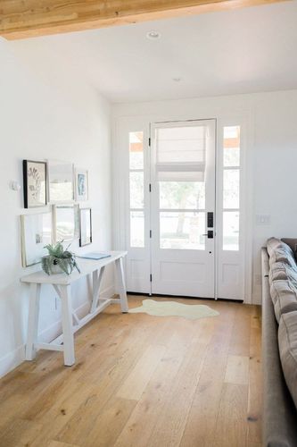Nouvelle Legende Faux Fur Sheepskin Rug Soft and Stylish Luxury Single (20 in. X 36 in.) - White in White Scandinavian Entryway