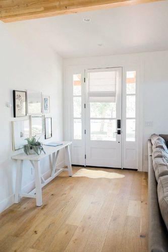 Natural Milan Genuine Sheepskin Area Rugs with Thick and Lush Pile, Fluffy Sheep Fur Rug with Anti-Skid Backing for Bedroom Living Room, Double Pelt, Ivory in White Scandinavian Entryway