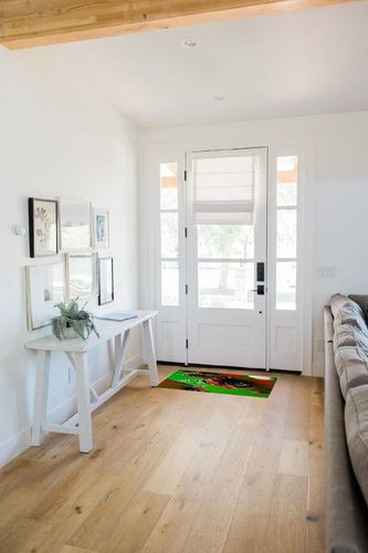 Large Area Rug 2' x 3' Washable Rug Throw Carpet Floor Cover Nursery Rugs, Christmas Rug Modern Kitchen Mat Runner Rugs for Living Room/Bedroom Truck Xmas Tree Santa Claus 3D Space in White Scandinavian Entryway