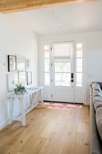 Kitchen Mat 2 Pieces, Christmas Snowman Xmas Tree Winter Snowflake Pink Kitchen Rugs and Mats Non Slip Runner Rug Washable Floor Mats for Kitchen Home 20" x 24" + 20" x 48" in White Scandinavian Entryway