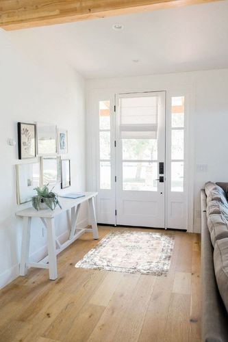 BRICHOEE Vintage Area Rug 3x5 Feet Light Pink Thin Entryway Mat for Kitchen Indoor Machine Washable Foldable Doormat Distressed Persian Boho Rug in White Scandinavian Entryway