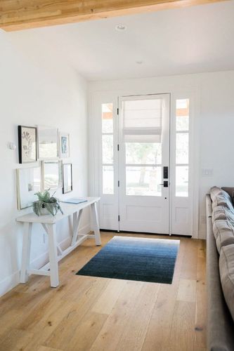 Lahome Modern Ombre Washable Rug - 3 x 5 Area Rugs for Living Room Ultra-Thin Contemporary Blue Rug for Entryway Non-Shedding Colorful Gradient Accent Carpet for Girls Bedroom Kitchen in White Scandinavian Entryway