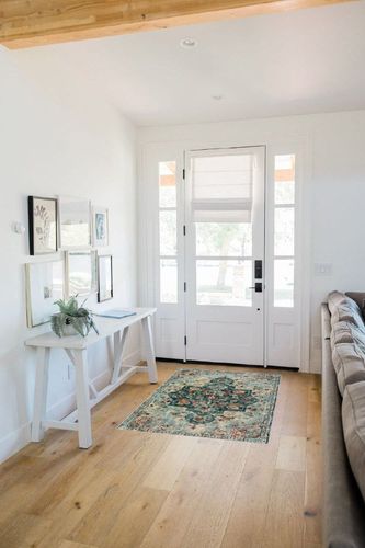 Lahome Boho Medallion Area Rug - 3x5 Washable Rugs for Entryway Soft Rug for Bedroom Non Slip Kitchen Sink Mat, Bohemian Turkish Printed Pet Friendly Indoor Carpet for Living Bathroom Vanity, Teal in White Scandinavian Entryway