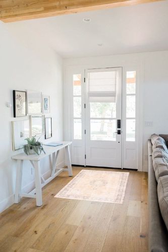 Washable Vintage Turkish Rug - ARTEMWR1197 3x5 Feet in White Scandinavian Entryway