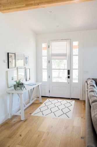 JONATHAN Y MOH405A-3 Catala Moroccan Diamond Shag Indoor Area-Rug Bohemian Geometric Modern Glam Easy-Cleaning Bedroom Kitchen Living Room Non Shedding, 3 X 5, White/Black in White Scandinavian Entryway
