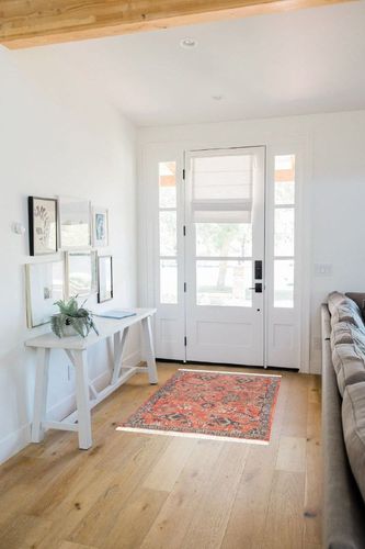 nuLOOM Sonja Flatweave Accent Rug, 3x5, Multi in White Scandinavian Entryway